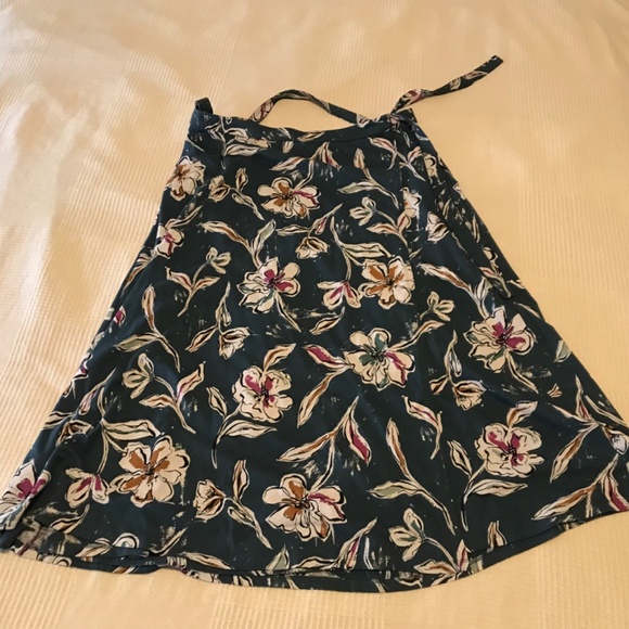 Seasalt Cornwall wrap around cotton jersey skirt size UK16 EU44 - Picture 2 of 4